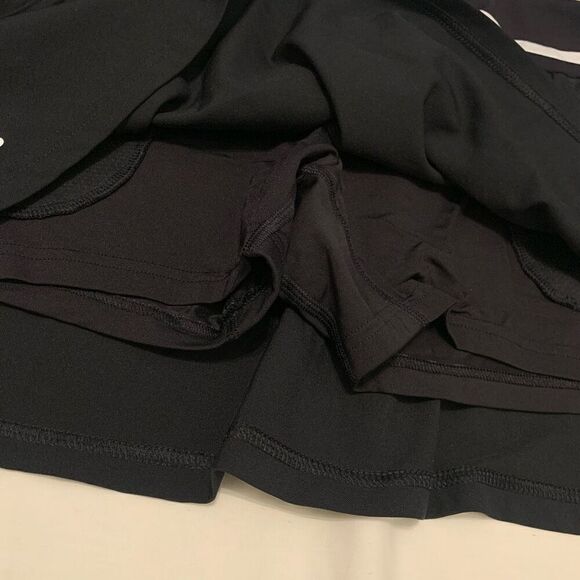 Adidas Climate Sz L Tennis Golf Pull On athletic Shorts Skort Skirt black - Picture 5 of 8